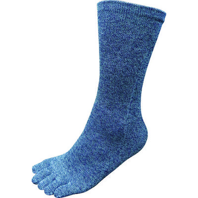 泉州 5本指ソックス 杢カラー4足組 642 1セット(4足) 397-9938（直送品）