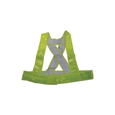 勝星産業 勝星 安全ベスト タスキ型イエロー KA-640 1着 397-3964（直送品）