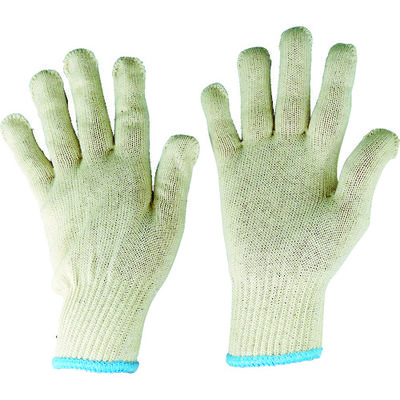 丸和ケミカル 下履き手袋 ブルーロック L 188L 1組(12双) 402-8589（直送品）