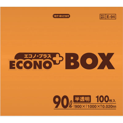 日本サニパック サニパック 【一時受注停止】 Eー94エコノプラスBOX90L