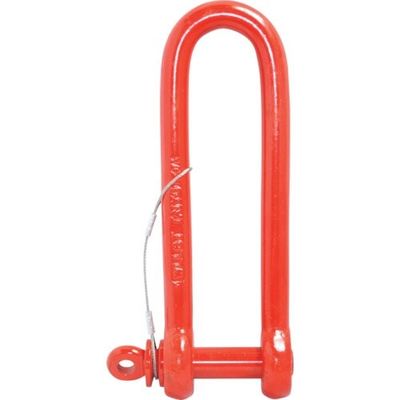 大洋製器工業 TAIYO 強力長シャックル(ランヤード捻じ込みタイプ) 6t(1005020) TSLSR-6 1個 407-2758（直送品）