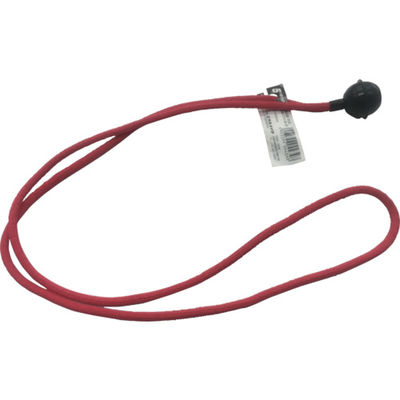 ユタカメイク ゴム ボール止めバンジーコード 5mm×600mm 赤 BCB-605 1本 397-7587（直送品）