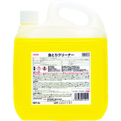 横浜油脂工業 Linda 虫取りクリーナー 4L BE01 1個 400-3659（直送品）