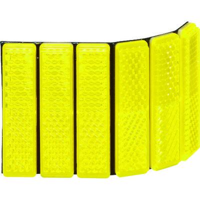 キャットアイ レフテープ 50mm×70mm 蛍光黄 (1個入) RR-1-DGA6P 1パック(1枚) 417-4933（直送品）