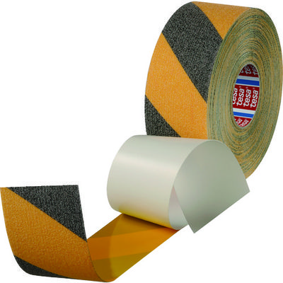 テサテープ tesa アンチスリップテープ イエロー/ブラック 50mmx6m 60943-TR-6 1巻 418-4823（直送品）