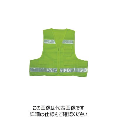 スリーライク パトベスト タイプI 蛍光イエロー A-0601-KY 1着 418-3801（直送品）