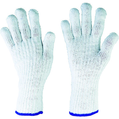 丸和ケミカル 軍手(混紡) 特紡軍手 一本締 ホワイト フリーサイズ 12双入 173 1組(12双) 419-1587（直送品）