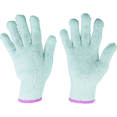 丸和ケミカル 婦人用軍手 紫陽花 12双組 C-520 1組(12双) 419-1617（直送品）