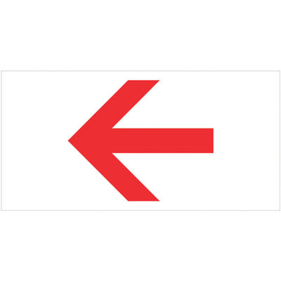 ニチレイマグネット ニチレイ マグネット標識 150×300 矢印 MH-1530-4 1枚 418-7920（直送品）