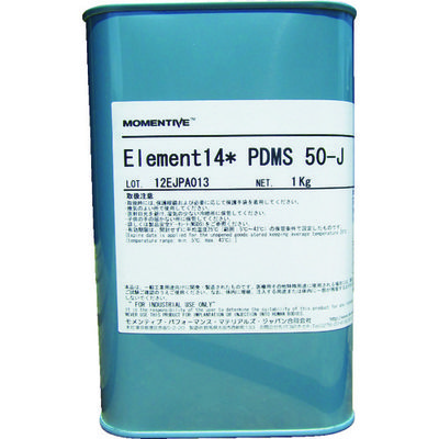 モメンティブ ジメチルシリコーンオイル ELEMENT14 PDMS 100ーJ 1kg ELEMENT14PDMS100-J 1個（直送品）