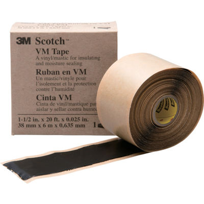 スリーエム ジャパン コーニング ビニルマスチックVMテープ 38mmX6m VM 1-1/2 1巻 406-3244（直送品）