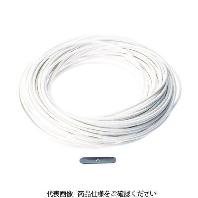 パンドウイットコーポレーション パンドウイット スパイラルラッピング 難燃性ポリエチレン(UL94Vー0) 白 T62FR-CY 1巻（直送品）