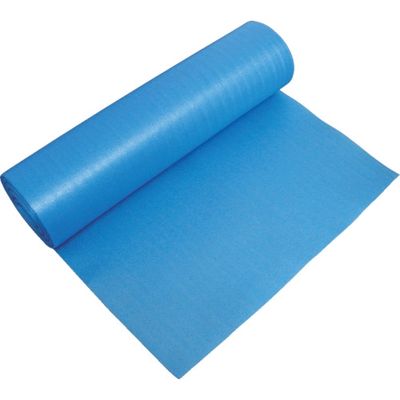 日大工業 ワニ印 ショックレスマット 青 30M 000503 1本 418-7113（直送品）