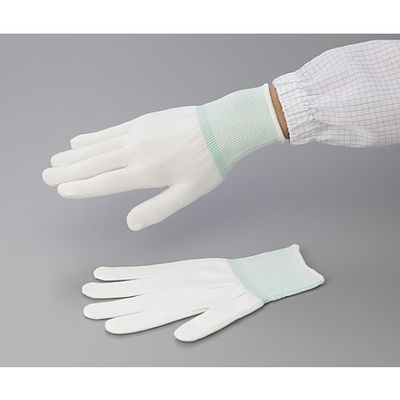 アズワン アズピュア クールインナー手袋 オーバーロック L 10双入 2-2142-02 1袋(10双)（直送品）