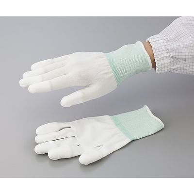 アズワン アズピュア PUコートクール手袋 オーバーロック 指先コート L 10双入 2-2132-02 1袋(10双)（直送品）