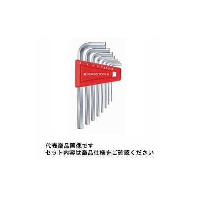 PB SWISS TOOLS ピービ―スイスツールズ 8本組 六角棒レンチセット L型