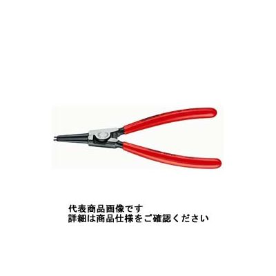 KNIPEX 4611ーA4 軸用スナップリングプライヤー 直(SB) 4611-A4 1丁