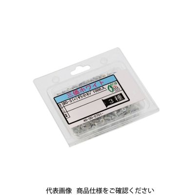 ファスニング J 3カーB 鉄（+）0番3種 皿小ねじ（パック品） 2.0 X 4.0