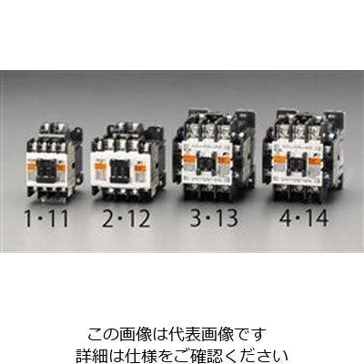 エスコ 100V/200V・ 4 kw 電磁接触器(標準形) EA940NB-2 1個（直送品） - アスクル