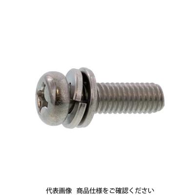BK ステンレス(+)ナベ I=4(SW+ISO小形W組込) 2.5 X 12 