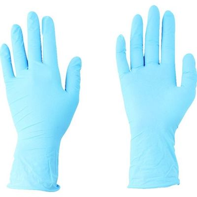 日本製紙クレシア クレシア プロテクガード ブルーニトリルグローブ M 69321 1箱(100枚) 434-2674（直送品）