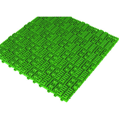 ミヅシマ工業 ミヅシマ クロスラインマットエース 本体 グリーン 420-0300 1枚 445-3344（直送品）