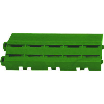 ミヅシマ工業 ミヅシマ クロスラインマットエース 中フチ+ グリーン 420-0320 1個 445-3361（直送品）