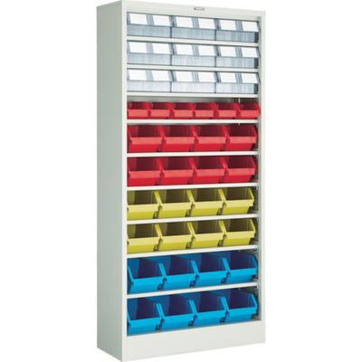 トラスコ中山 TRUSCO コンテナラックケース バンラックケース M型 コンテナ入 H1790 609M-E 1台 440-7911（直送品）