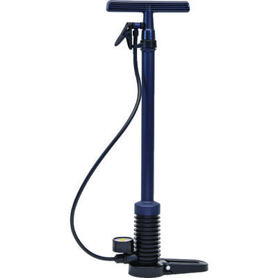 フルプラ FURUPLA ダイヤポンプ空気入れ圧力計付きダークブルー 910-DB 1個 467-9067（直送品）