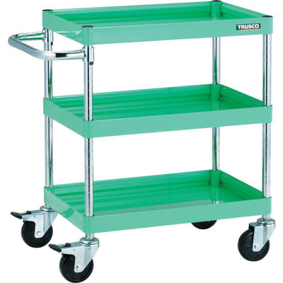 トラスコ中山 TRUSCO ツールワゴン ファルコンワゴン900X600 ゴム車輪 ホワイト FAW-793-W 1台 436-9611（直送品）