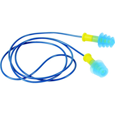 トラスコ中山 TRUSCO 耳栓 コード付 4段フランジタイプ 26dB TEK-26H 1セット(1組) 445-5762（直送品）