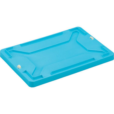 トラスコ中山 TRUSCO F型エコキャップ再生コンテナ用蓋 ライトブルー FFEC-LB 1枚 432-9724（直送品）