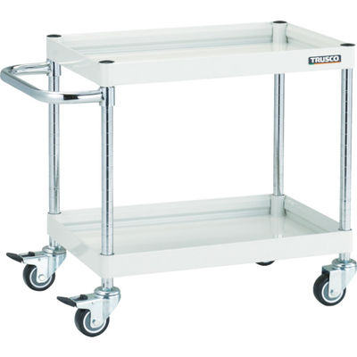 トラスコ中山 TRUSCO ツールワゴン ファルコンワゴン 900×600 ウレタン車輪 ヤンググリーン FAW-692U-YG 1台（直送品）