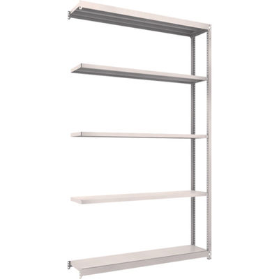 TRUSCO スチールラック M1.5型軽中量棚 1460X295XH2400 5段連結 ネオグレー M1.5-8535B NG（直送品）