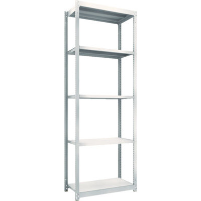 TRUSCO スチールラック M1.5型軽中量棚 860X445XH2400 5段単体 ネオグレー M1.5-8345 NG（直送品）