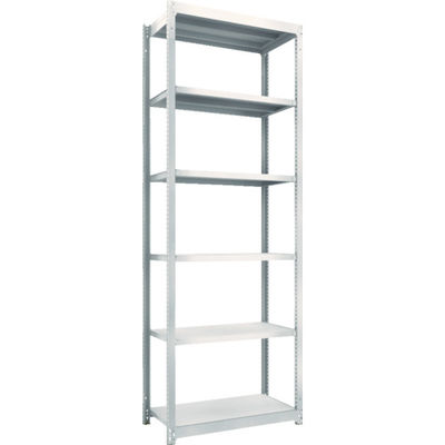 TRUSCO スチールラック M1.5型軽中量棚 860×445×H2400 6段単体 ネオグレー M1.5-8346 NG（直送品）