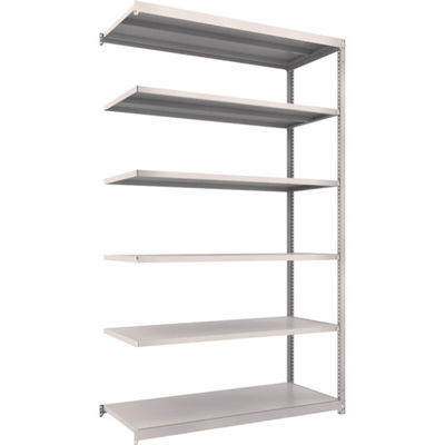 TRUSCO スチールラック M1.5型軽中量棚 1460×595×H2400 6段連結 ネオグレー M1.5-8566B NG（直送品）