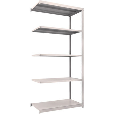 TRUSCO スチールラック M1.5型軽中量棚 1160X595XH2400 5段連結 ネオグレー M1.5-8465B NG（直送品）