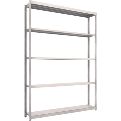 TRUSCO スチールラック M1.5型軽中量棚 1760X295XH2400 5段単体 ネオグレー M1.5-8635 NG（直送品）