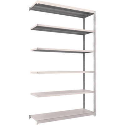 TRUSCO スチールラック M1.5型軽中量棚 1460×445×H2400 6段連結 ネオグレー M1.5-8546B NG（直送品）