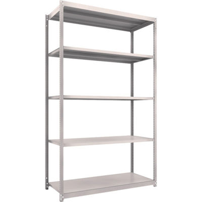 TRUSCO スチールラック M1.5型軽中量棚 1460X595XH2400 5段単体 ネオグレー M1.5-8565 NG（直送品）