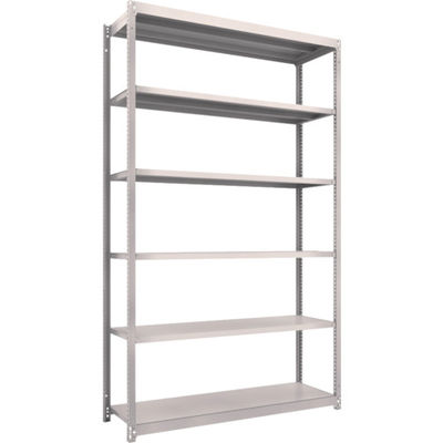 TRUSCO スチールラック M1.5型軽中量棚 1460×445×H2400 6段単体 ネオグレー M1.5-8546 NG（直送品）