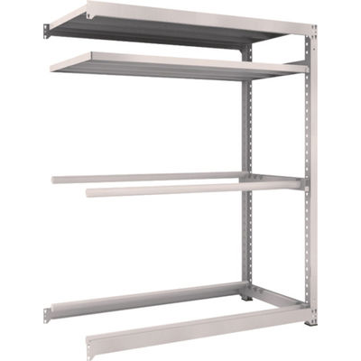 TRUSCO スチールラック M3型中量棚 1500X721XH1800 棚板2段+タイヤ2段 連結 M3-6572Y2B 1台(1個)（直送品）