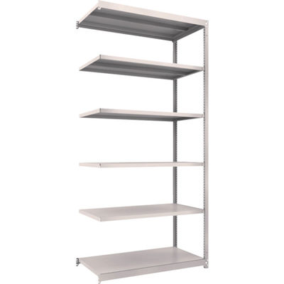 TRUSCO スチールラック M1.5型軽中量棚 1160×595×H2400 6段連結 ネオグレー M1.5-8466B NG（直送品）