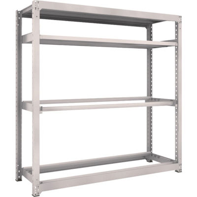 TRUSCO スチールラック M3型中量棚 1800X571XH1800 棚板2段+タイヤ2段 M3-6662Y2 1台(1個)（直送品）