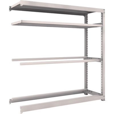 TRUSCO スチールラック M3型中量棚 1800X571XH1800 棚板2段+タイヤ2段 連結 M3-6662Y2B 1台(1個)（直送品）