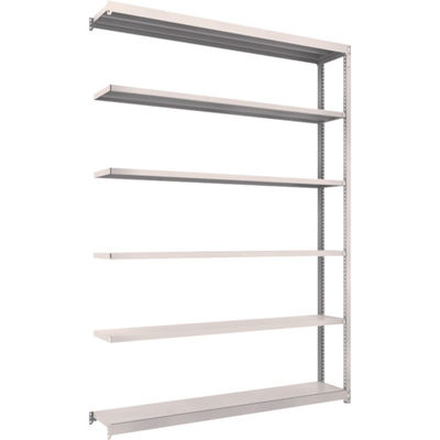 TRUSCO スチールラック M1.5型軽中量棚 1760×295×H2400 6段連結 ネオグレー M1.5-8636B NG（直送品）