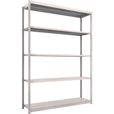 TRUSCO スチールラック M1.5型軽中量棚 1760X445XH2400 5段単体 ネオグレー M1.5-8645 NG（直送品）