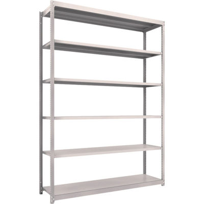 TRUSCO スチールラック M1.5型軽中量棚 1760×445×H2400 6段単体 ネオグレー M1.5-8646 NG（直送品）