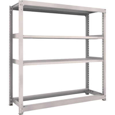 TRUSCO スチールラック M3型中量棚 1800X571XH1800 棚板3段+タイヤ1段 M3-6663Y1 1台(1個)（直送品）